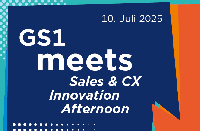 GS1 meets Sales CX Innovation Afternoon 2025 Key Visual