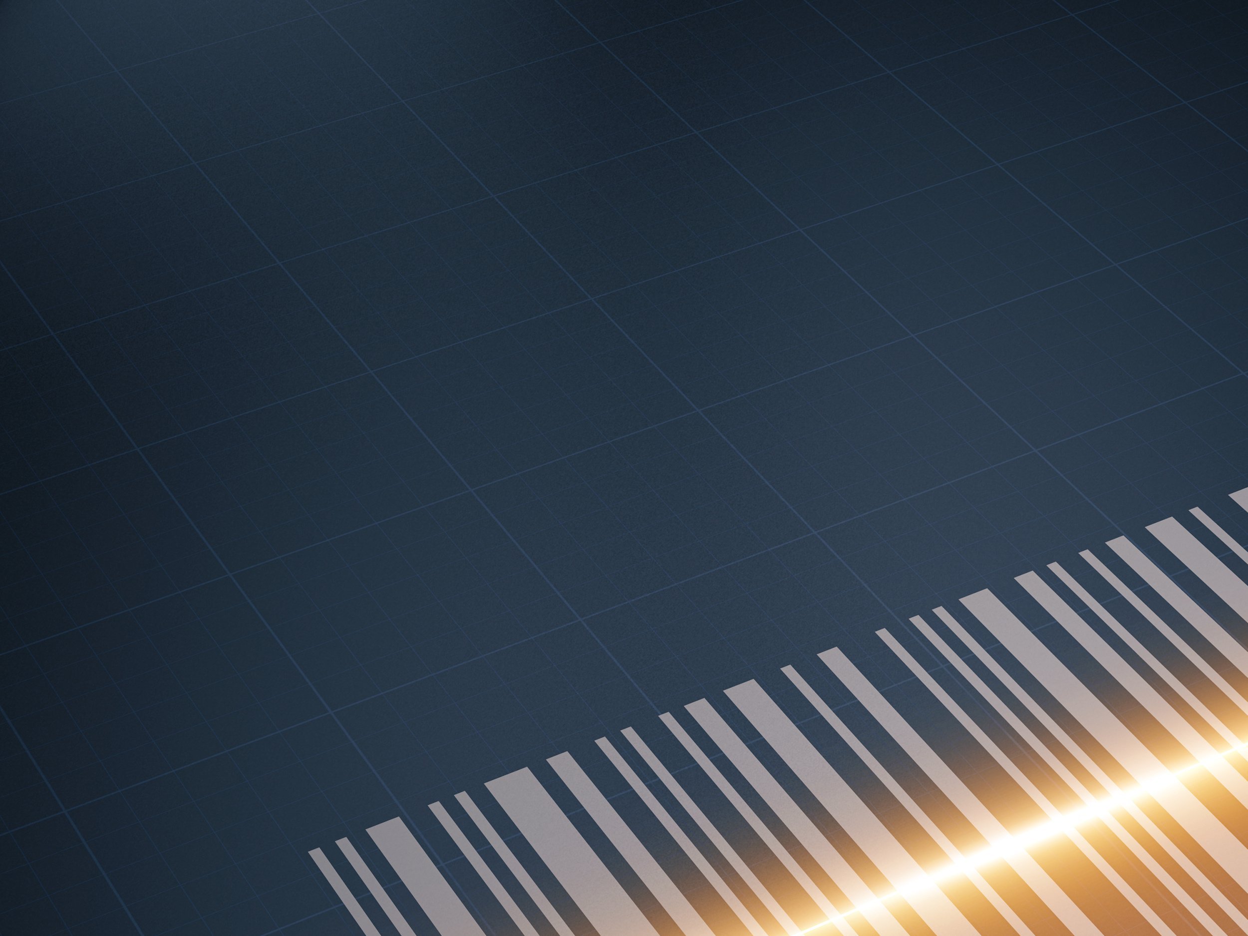 Diagonal beleuchteter Barcode