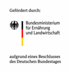 Gefördert durch-Logo des Bundesministerium für Ernährung und Landwirtschaft (BMEL)