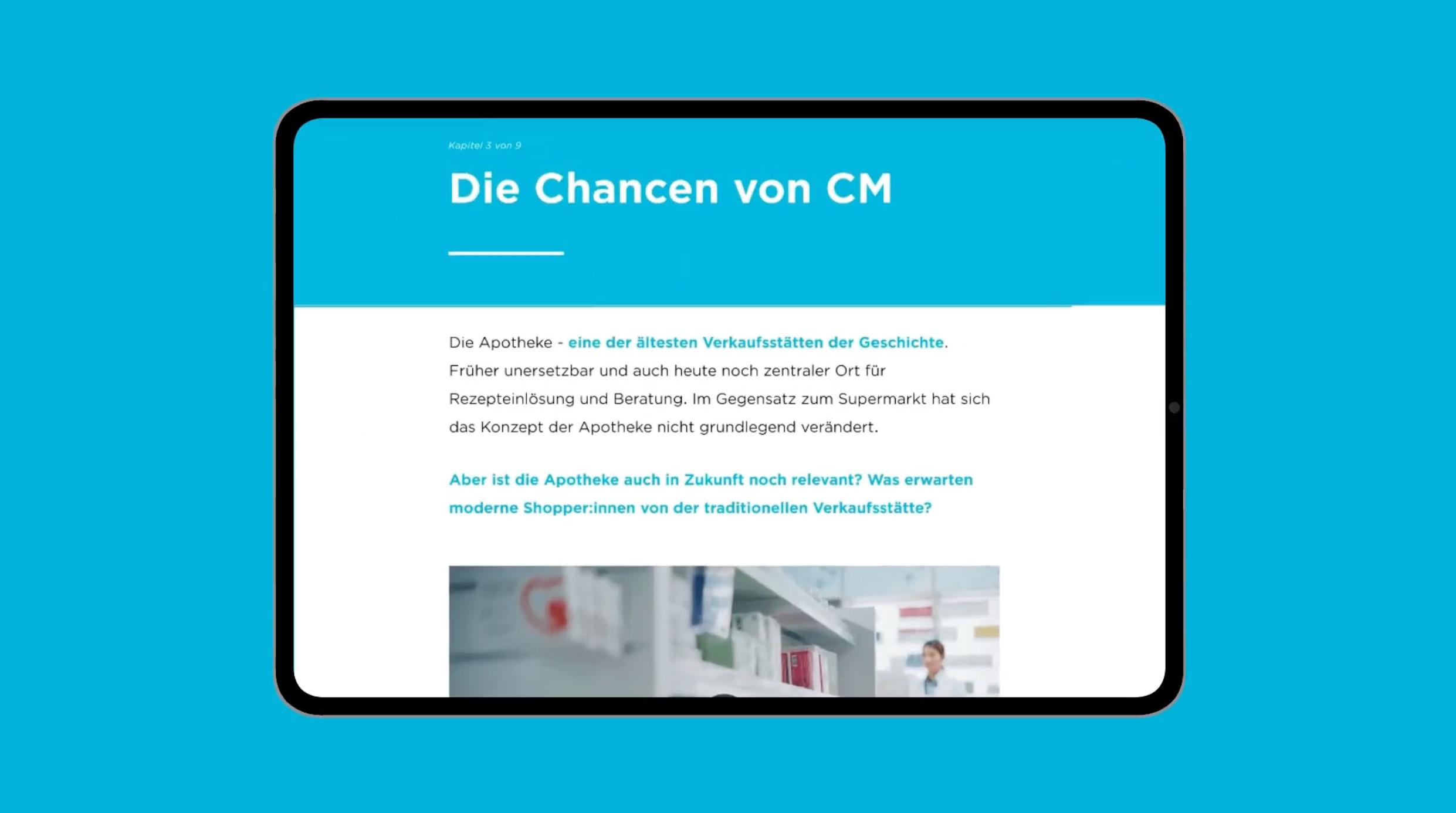 Vorschaubild für eine Teaser-Video zum Thema Category Management in der Apotheke